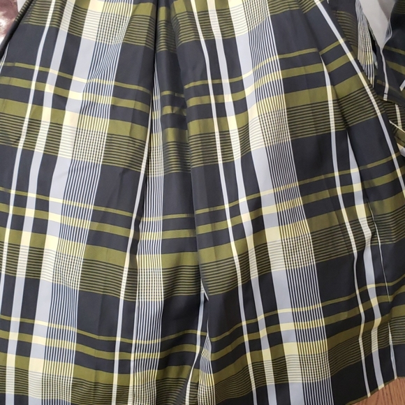 The Limited Plaid Trench Coat - Picture 6 of 7